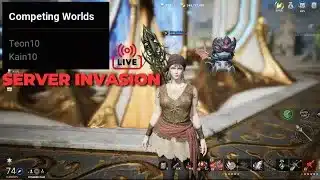 Server Invasion TEON 10 vs KAIN 10 Lineage 2m sea