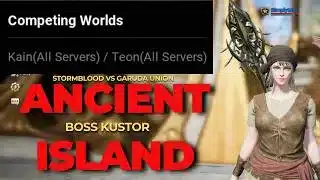 BAKBAKAN STORMBLOOD VS GARUDA UNION – BOSS KUSTOR ANCIENT ISLAND WAR ARENA | LINEAGE 2M SEA